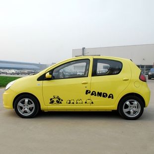 > 產品展示 > 吉利熊貓車貼卡通比亞迪fmg樂馳汽車貼紙整車裝飾貼花