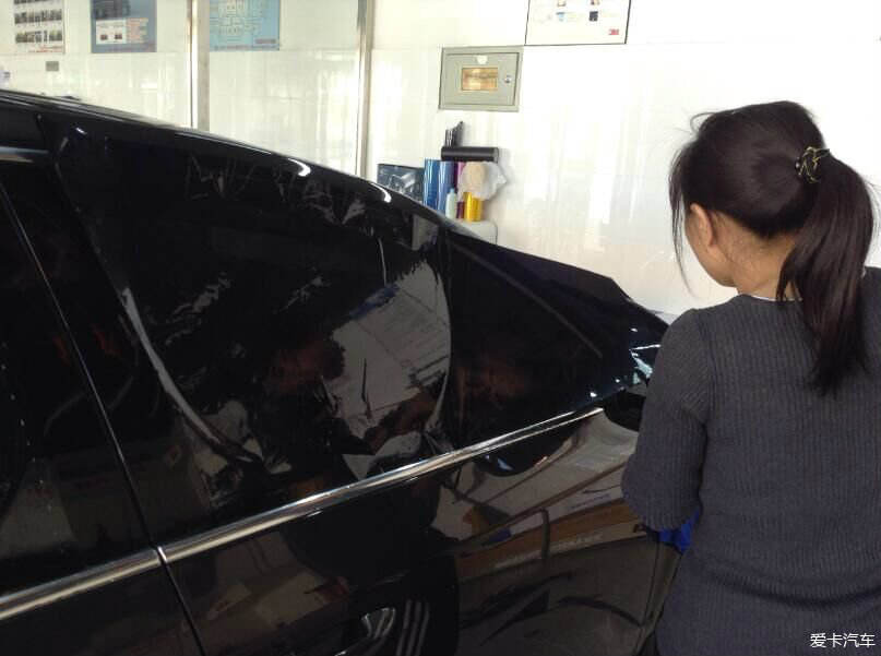 東營汽車裝飾美容-大眾邁騰全車貼3M太陽膜-美佳汽車服務中心